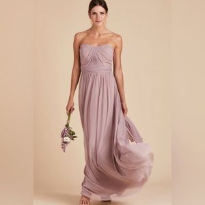 Birdy Grey Bridesmaid Dress Mauve Convertible size S